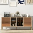 thumbnail image 2 of Costway Buffet Miroir Rustique pour Cuisine avec 2 Tiroirs, 2 of 10