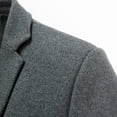 thumbnail image 6 of LIUJUNSHOP Men's Fashion Trench Coat Mens Winter Casual Suit Pocket Wool Blend Coat Windbreaker Jacket Outerwear, 6 of 8