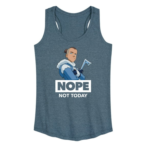 Avatar - The Last Airbender - Sokka Nope - Women's Racerback Tank Top