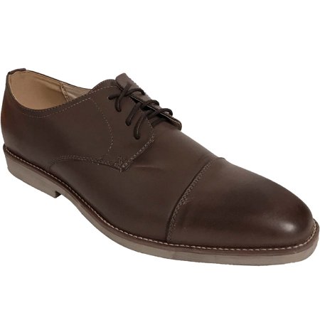 AMERICAN SHOE FACTORY Coffee Leather Lined Upper Oxfords,