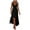 Black-02, variant on STETMN Women Maxi Dresses Ruffle Sleeve V Neck Dress Flowy Slit Tiered Dress Boho Sundresses