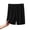 Black-womens pajamas, variant on Hilenly Plus Size Pajama Shorts for Women Cute Polka Dot Pj Bottoms Pull On Comfy Lounge Shorts with Pockets