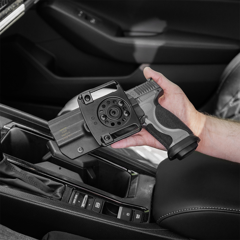 GRITR OWB Kydex Holster Fits Smith & Wesson M&P9 M2.0 COMPETITOR, Right Hand