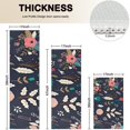 thumbnail image 4 of Pioneer Flower Floral Print Pattern Kitchen Rugs Sets Of 3,Kitchen Runner Rugs Non Skid Washable,Decorative Kitchen Floor Mats for Kitchen,Sink,Laundry,17"x30"+ 17"x47" + 17"x59", 4 of 6