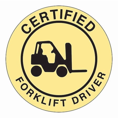 Hard Hat Emblem Label English PK4 42233 42233