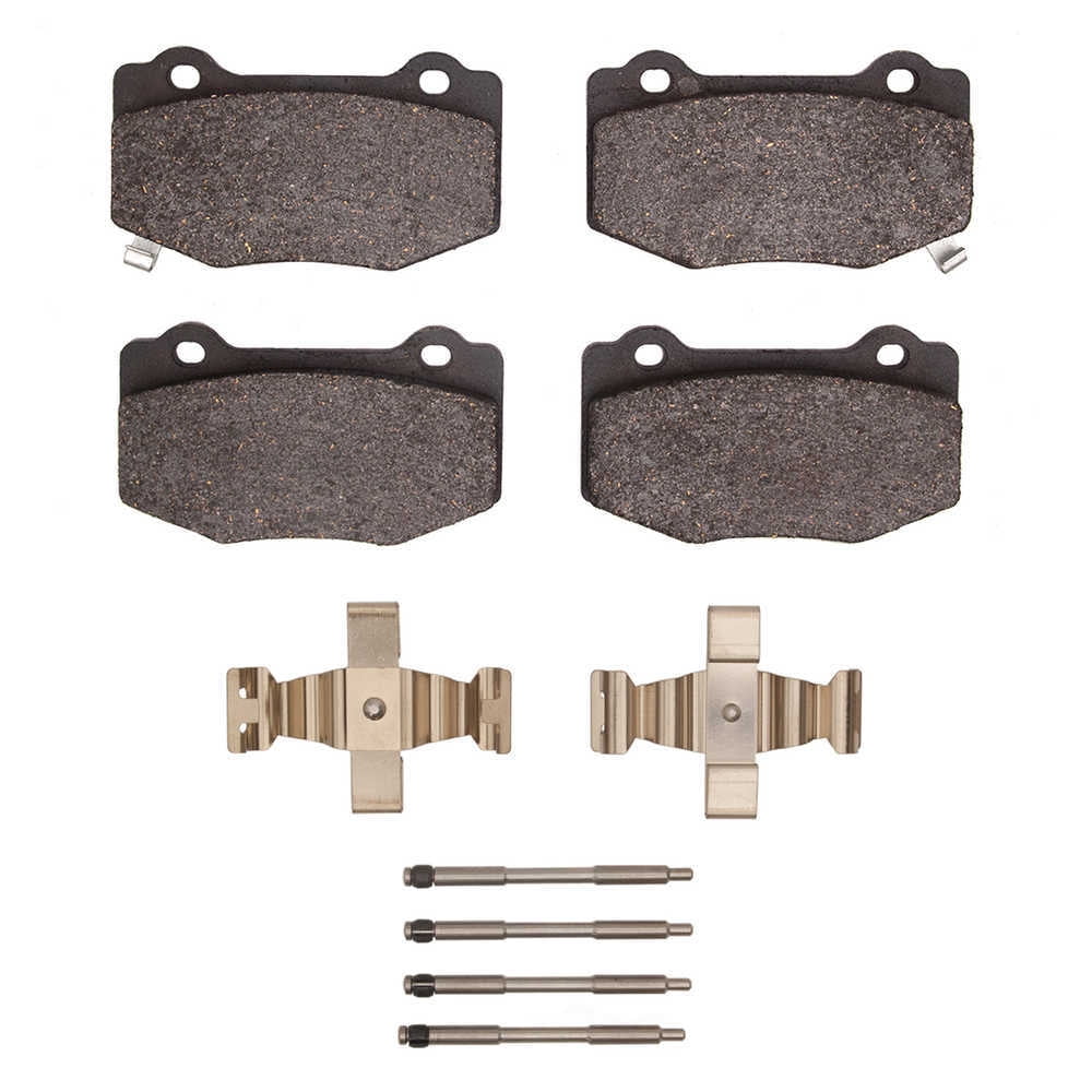 Dynamic Friction Company 1115-1718-01 DFC Active Performance Pads and Hardware Kit