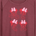 thumbnail image 3 of Mickey & Friends - Minnie Emotions - Women's Lightweight French Terry Long Sleeve Shirt, 3 of 5