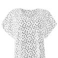 thumbnail image 5 of Homenesgenics Plus Size Womens Dresses xxxl Womens V-Neck Printing Biscuits Loose Casual Fashion Short Sleeve Dress Gifts for Women, 5 of 5