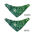 thumbnail image 3 of Sikiie Green Disco Lights Dog Bandanas-Dog Scarf Bib Kerchief Breed for Dogs and Small for Pets Gift-Large, 3 of 5