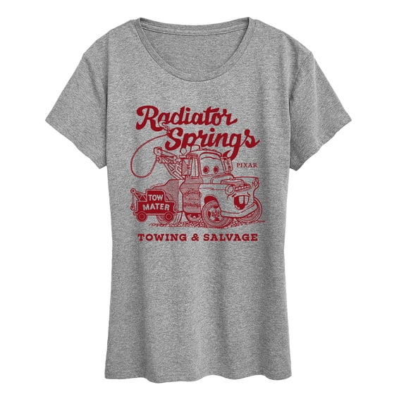 Cars - Tow Mater Business - Women's Short Sleeve Graphic T-Shirt