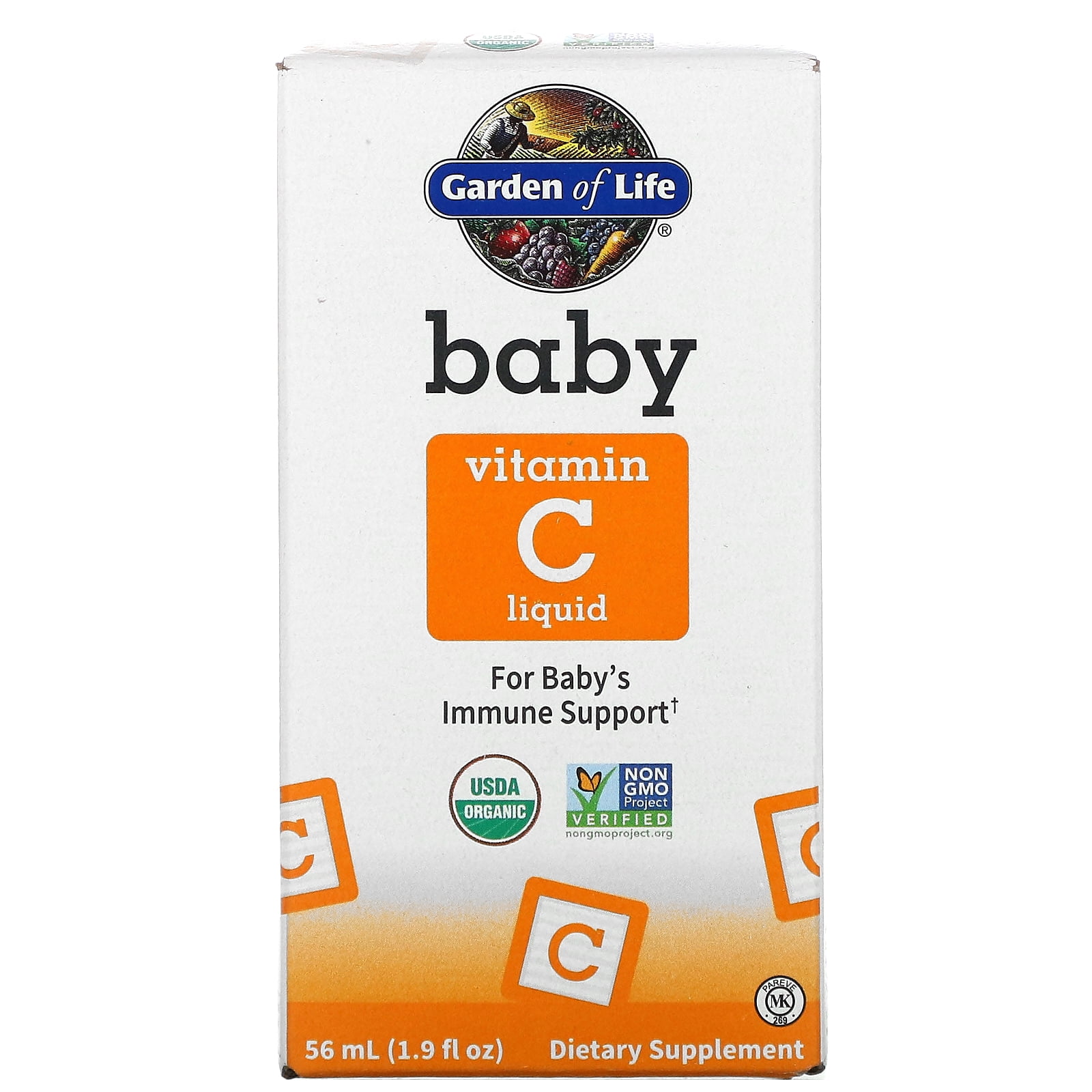 Garden of Life - Baby Vitamin C Liquid - 1.9 fl. oz