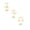Gold A & B & C 1Pack, variant on Aromatherapy Candle Holder Girl'S Heart Golden Revolving Lantern Revolving Dinner Atmosphere Arrangement GoldC 1Pack 16.5x8x4.5 cm