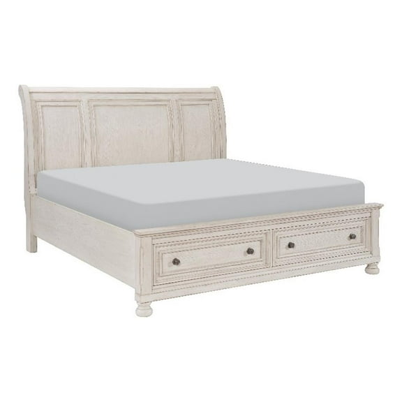 Lexicon Bethel Queen Bed in Antique White