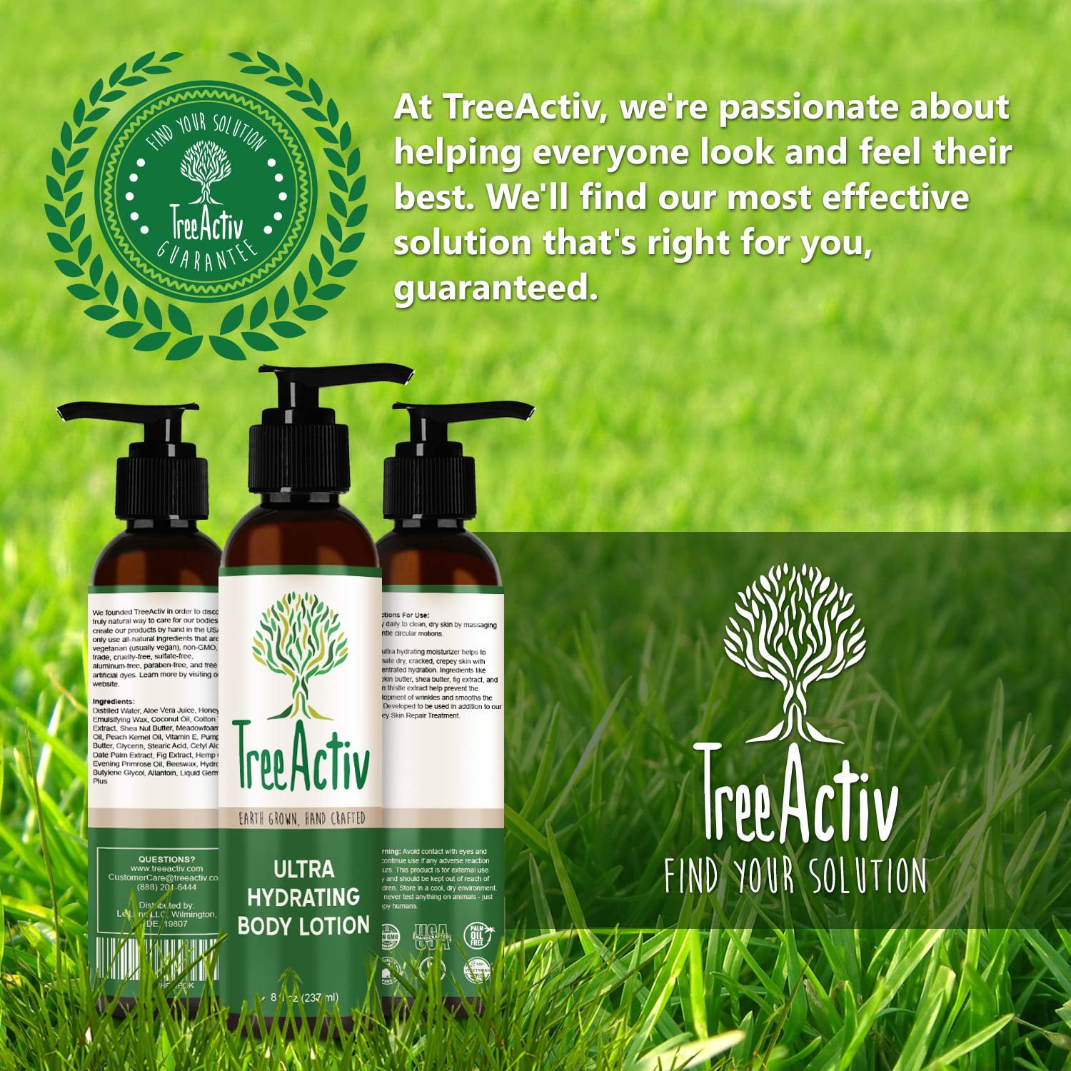 treeactiv body lotion
