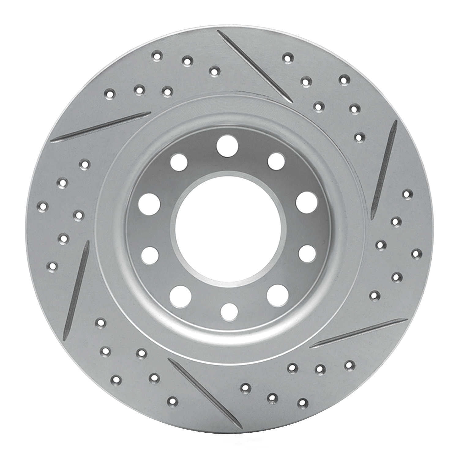 Dynamic Friction Company 830-40030L DFC Geoperformance Rotor - Drilled and Slotted