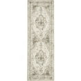 thumbnail image 2 of BERTHMEER 2'x6' Washable Runner Rugs for Hallway Kitchen Entryway Non-slip, Taupe, 2 of 7
