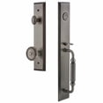 thumbnail image 2 of Grandeur Fifth Avenue F Grip Single Cylinder Handleset with Soleil Interior Knob, 2 of 5
