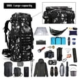 thumbnail image 2 of Mochila de Senderismo W WINTMING 70L/100L para Camping con Sistema Molle, 2 of 6