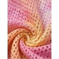 thumbnail image 3 of HWJAD 3-7 Years Toddler Girls Tie Dye Crochet Cover Up Dress Sleeveless Hollow Out Beach Dress for Kids Summer Beach Swimwear, 3 of 7