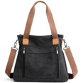 thumbnail image 1 of Bolsos de lona para mujer, bolsos de trabajo, bolsos cruzados, estilo vintage, con múltiples bolsillos, 1 of 7