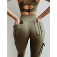 thumbnail image 6 of Workout Leggings with High Waist, Buttery Soft No See-Through Sports Jogging Pants Breathable Quick Dry Pants, 6 of 6