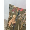thumbnail image 3 of Decorative Boho Kilim Pillow Cover - Oriental Rug Square Throw, Lumbar Cushion Case - 16x16 Inches (y-96), 3 of 7