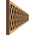 thumbnail image 3 of Ekena Millwork 46 3/8"W x 4"H x 3/8"T Hadley Fretwork Moulding, Wood (Paint Grade), 3 of 13
