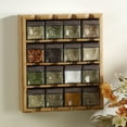 thumbnail image 6 of Kamenstein 16 Cube Bamboo Inspirations Spice Rack, 6 of 11