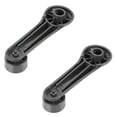 thumbnail image 2 of TRQ Window Crank Lever Handle Gray & Chrome Pair Set for 84-00 Honda Civic NEW DHA40629, 2 of 4