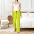 thumbnail image 4 of Balery Yellow Pantalones de pijama para mujer, pijamas ultraligeros, pantalones de estar por casa-Small, 4 of 6