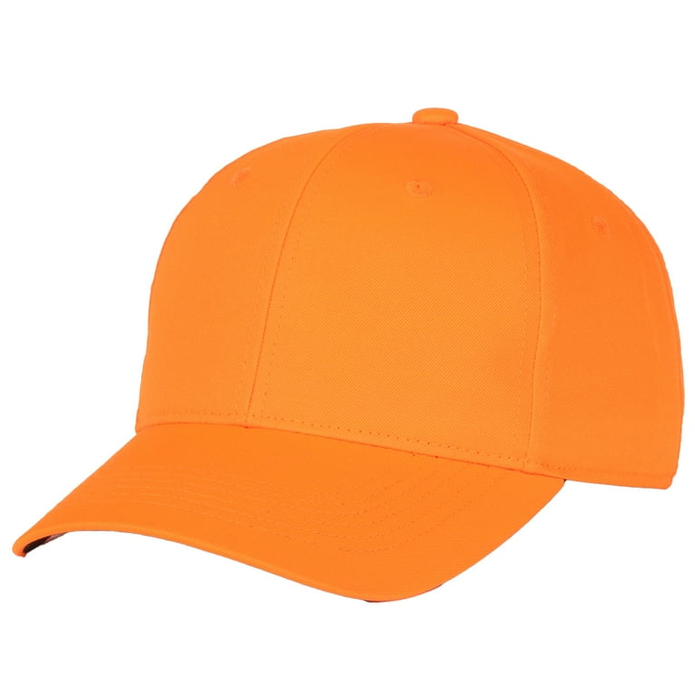Signatures Structured Baseball Style Hat, Repreve (r) Recycled Blaze  Fabric, Orange, Adult, Men's - Walmart.com