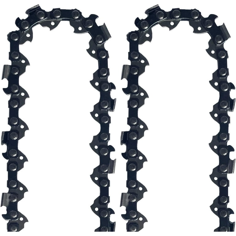 Morocca 2pc 10-Inch Replacement Chain for Black & Decker LCS1020 20V Max Lithium Ion Chainsaw
