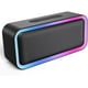 LENRUE A8 10W Portable Wireless IPX5 Waterproof Bluetooth Speaker with RGB Lights , HD Stereo, 18H Playtime, TF Card, for Home Garden Party Camping-Black - image 8 of 8