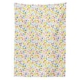 thumbnail image 3 of Ambesonne Cartoon Tablecloth Rectangular Table Cover, of Pattern, 52"x70", Multicolor, 3 of 4