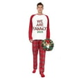 thumbnail image 4 of Ihaphap 2025 We Are Family Plus Size Red Christmas Matching Pajamas Set, 2XL-Men, 4 of 6
