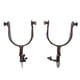 thumbnail image 5 of Espuelas para montar, 2 piezas, espuelas para caballos de vaquero, botas para caballos, espuelas diseñadas con precisión, 5 of 8