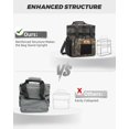 thumbnail image 4 of Lonchera Expandible Grande Táctica HSHRISH 15L para Adultos, 4 of 6