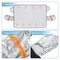 thumbnail image 4 of Cubierta de automóvil para parabrisas delantero de Unique Bargains para SUV pequeño de aluminio de 57.1 pulgadas, 4 of 5