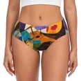 thumbnail image 1 of Balery Abstract Musical Faces Ropa Interior de Algodón para Mujer con Dibujo – Braguitas Cómodas y Elásticas, Estilo Clásico-Medium, 1 of 6