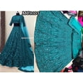 thumbnail image 2 of Girls Lehenga Choli Dupatta Set Ethnic Wear Embroidered Semi-stitched (Red), 2 of 3