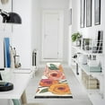 thumbnail image 4 of Yayeee Runner Rug for Bedroom 2'x6' Machine Washable Hallway Non Slip Mat, Hand Drawn Floral, 4 of 8