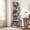 Blue, variant on Demi Bonn 5-Tier Corner Bookcase, Wood Bookshelf Storage Organizer, 70" Tall Display Standing Shelf Unit for Bedroom, Living Room, White