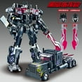 thumbnail image 3 of Figura de acción de Anime de aleación de coche Optimus Prime Star Commander de 30 cm para niños, robot de transformación, juguetes para niños, 3 of 5