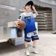 thumbnail image 4 of Traje deportivo fresco para niños, uniforme de baloncesto de secado rápido, traje de verano, ropa deportiva elegante para niños 2024, 4 of 5