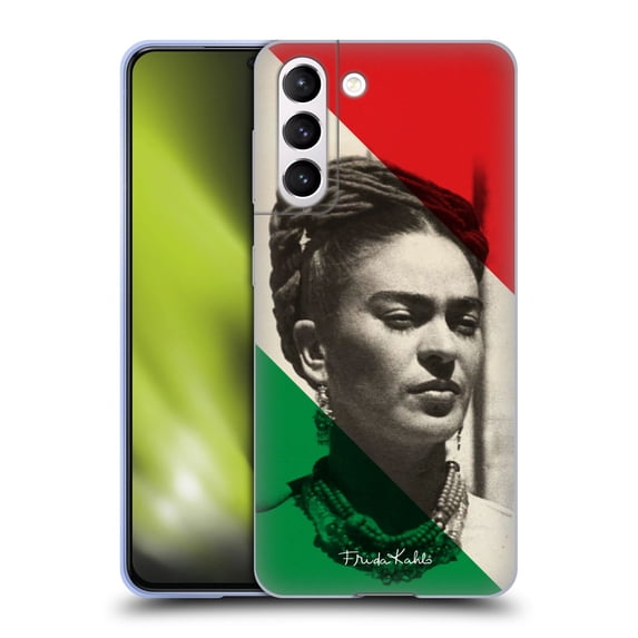 Head Case Designs Officially Licensed Frida Kahlo Portraits And Quotes Retrato Soft Gel Case Compatible with Samsung Galaxy S21 5G