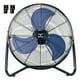 thumbnail image 1 of TEMPWARE Ventilador de piso industrial de alta velocidad de 20 pulgadas, ventiladores de piso de cuna de metal de alta resistencia de 3 velocidades con inclinación de 360° para almacén, taller, garaje, 1 of 5