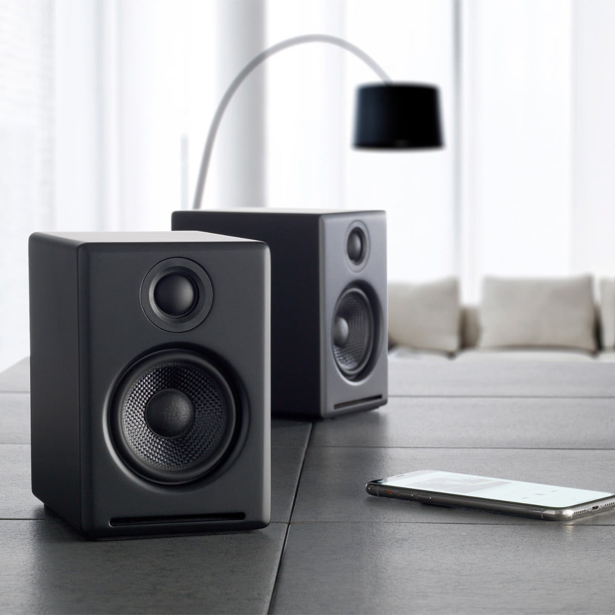Audioengine A2+ Next Gen Powered Desktop Speakers with Audioengine A2+ Next Gen Powered Desktop Speakers with