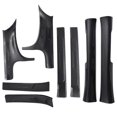 thumbnail image 2 of Inside + Outside Door Sill Guards Door Sill Entry Guard Decor Carbon Fiber Color for Seal / ATTO 4, 2 of 5