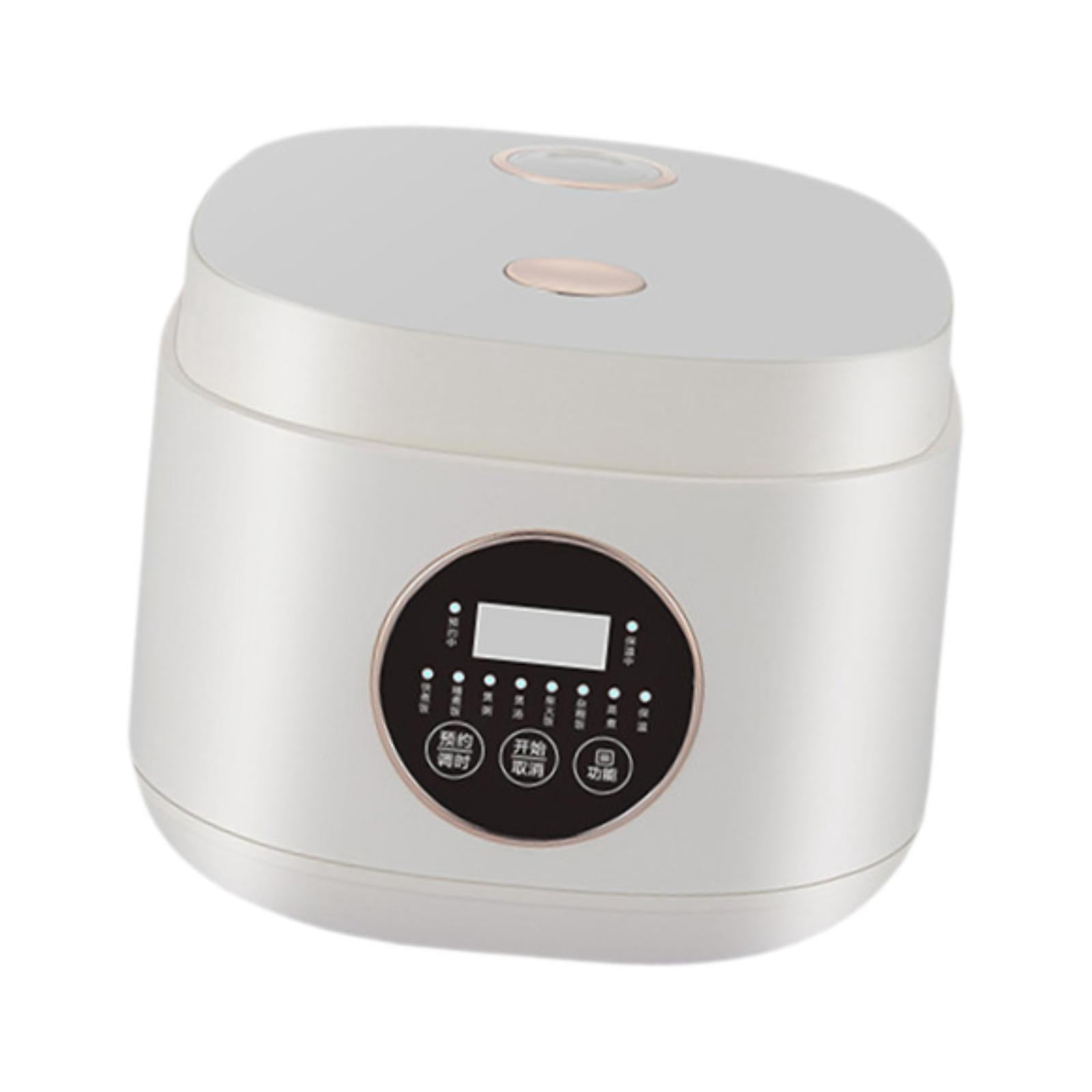 Fiocias Electric Rice Cooker Rice Cooking Pot Portable Auto Keep Warm Multifunctional 2L