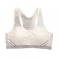 thumbnail image 1 of AJZIOJIRO Cotton Girls Training Bras Seamless Bra Sports Bra for Teens, 1 of 5